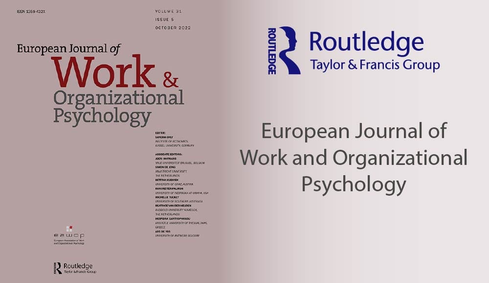 European Journal of Work and Organizational Psychology, Routledge